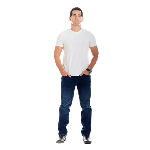 Athletic Fit / Knight (Dark Blue) 3 Athletic Fit / Knight (Dark Blue) -The Perfect Jean Shop 1 AthleticFitKnight DarkBlue