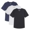 Organic V-Neck T-Shirt 3 Pack / The "Basic" Basic -The Perfect Jean Shop 1 VNeckComboColorOne 3