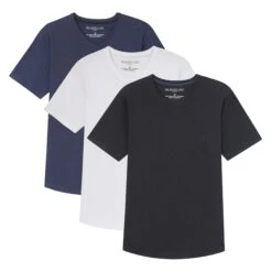 The Perfect Jean Shop 19 Organic V-Neck T-Shirt 3 Pack / The "Basic" Basic