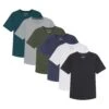 Organic V-Neck T-Shirt 6 Pack / All You Need -The Perfect Jean Shop 1 VNeckComboColorOne 6