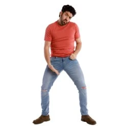 Skinny Fit / Ice (Ripped - Light Tint) -The Perfect Jean Shop 3 SkinnyFitIce Ripped LightTint