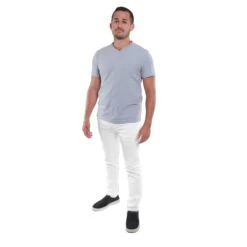 Slim Thick Fit / Blanco (White) -The Perfect Jean Shop 4 SlimThickFitBlanco White