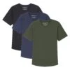 Organic V-Neck T-Shirt 3 Pack / Tactical -The Perfect Jean Shop 4 VNeckComboColorFour 3