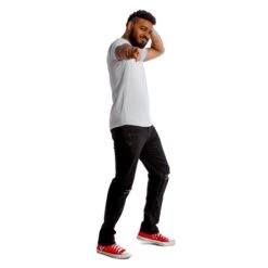 Athletic Fit / Slash (Ripped Black) -The Perfect Jean Shop 6 AthleticFitSlash RippedBlack