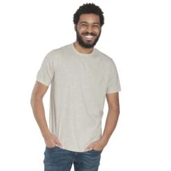 Organic Crew Neck T-Shirt 3 Pack / Smokey -The Perfect Jean Shop E CREAM CREW 3 1 1b884ff9 9872 45a1 a1a4 693d0e28eea7