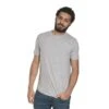 Organic Crew Neck T-Shirt / Heather Grey -The Perfect Jean Shop E GREY CREW 7 3