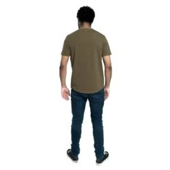 Organic Crew Neck T-Shirt 6 Pack / Military Olive -The Perfect Jean Shop E OLIVE CREW 6 2 d65d85a6 81df 4bf9 9fc3 9b21051b3186