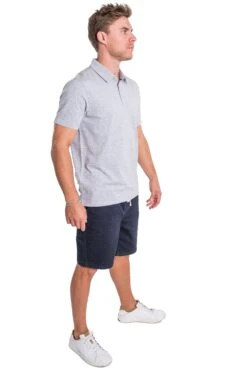 Organic Polo Shirt / Heather Grey 13 Organic Polo Shirt / Heather Grey -The Perfect Jean Shop GREYPOLO NAVYATHLETIC 2 bb0fe303 1187 4a49 95ca d1f171a24aac