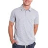 Organic Polo Shirt / Heather Grey -The Perfect Jean Shop GREYPOLO NAVYATHLETIC 8 81673a65 3549 431f 9b62 b904d59fe692