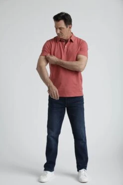 Organic Polo Shirt 3 Pack / Nantucket Red -The Perfect Jean Shop IMG 8212 4f0181f1 569a 4a55 8750 4f3e07e8144e 2