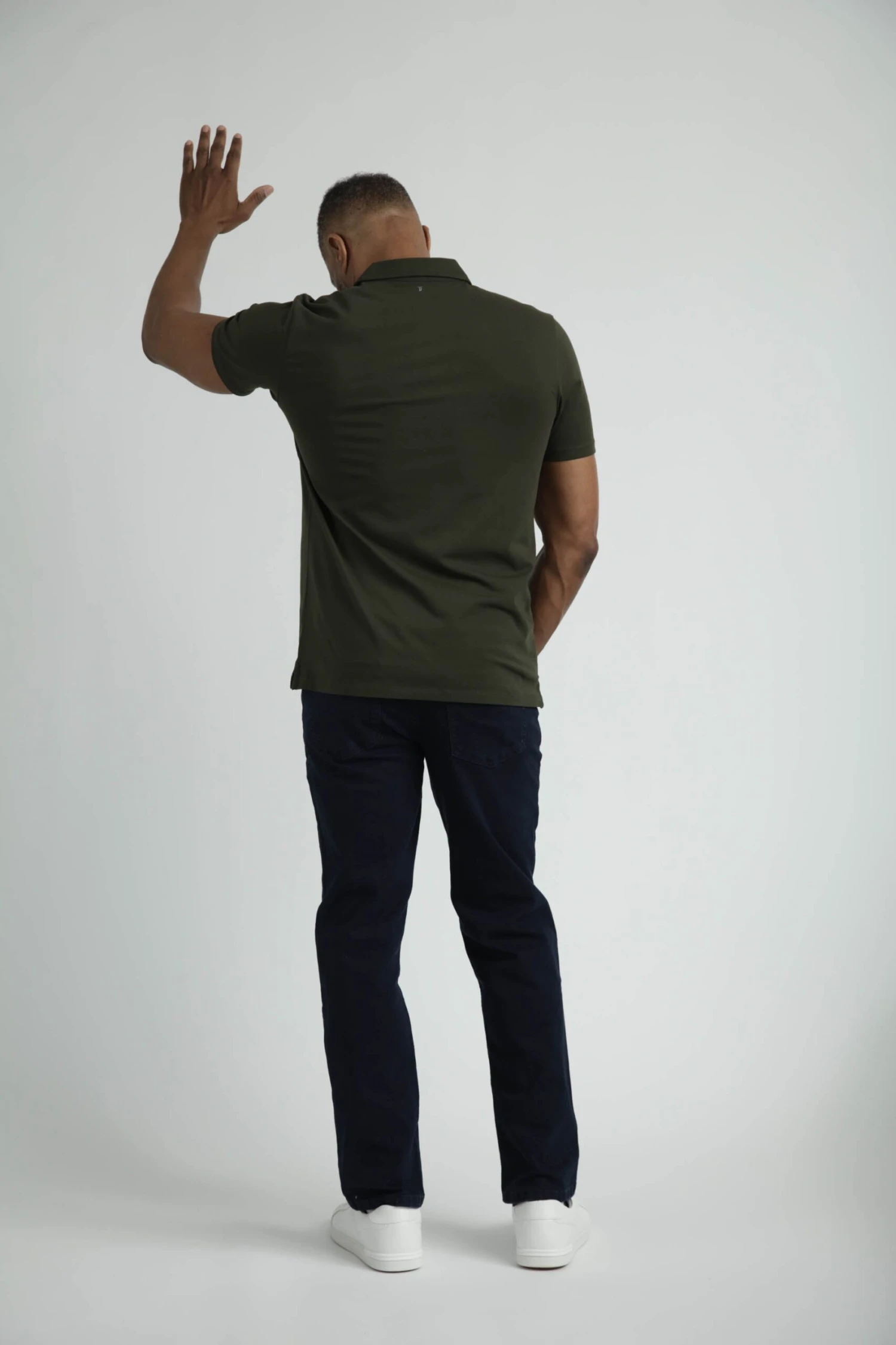 Organic Polo Shirt 3 Pack / Olive 6 Organic Polo Shirt 3 Pack / Olive - Image 4