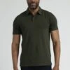 Organic Polo Shirt / Olive -The Perfect Jean Shop IMG 8325 Teal 88982170 6bad 4a53 81e2 be8e00ca343d