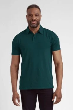 Organic Polo Shirt 3 Pack / Sky To Sea -The Perfect Jean Shop IMG 8325 Teal Square 1 93c004a2 1244 4b2b 8f09 afd93f685c27