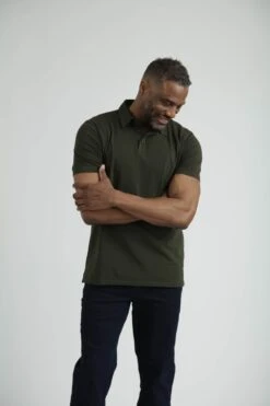 Organic Polo Shirt 6 Pack / Olive -The Perfect Jean Shop IMG 8326Teal c0145a95 005c 40ad bf32 402be63588a9 2