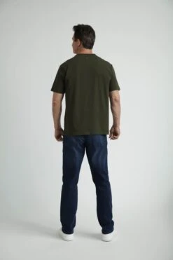 Organic Athletic Fit Crew Neck T-Shirt 3 Pack / Olive -The Perfect Jean Shop IMG 8688 65f5801a 015e 4f51 be6d dacb70365b86