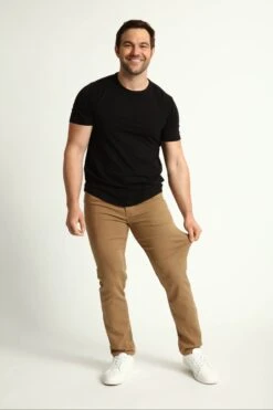 Slim Fit / Denkhaki™ Dark (Dark Khaki) -The Perfect Jean Shop IMG 9398 7e9db647 a591 4154 bc93 ea5600015aa4