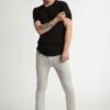 Slim Fit / Denkhaki™ Smoke (Light Grey) -The Perfect Jean Shop IMG 9532 589d4714 310d 4116 8b7a d640442d23ae