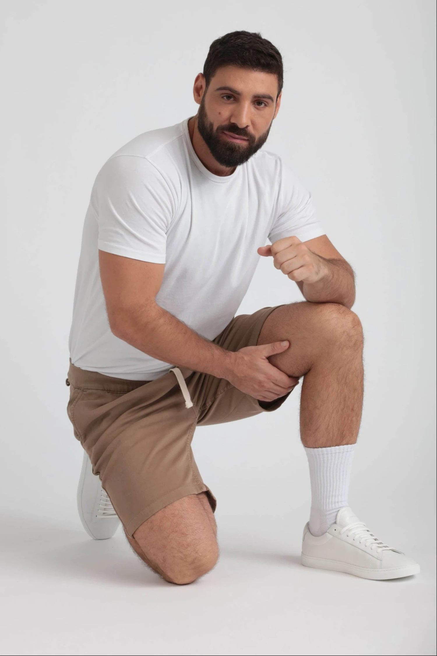 Everyday Comfort Shorts (Athletic Fit) / Dark Khaki 7 Everyday Comfort Shorts (Athletic Fit) / Dark Khaki - Image 5