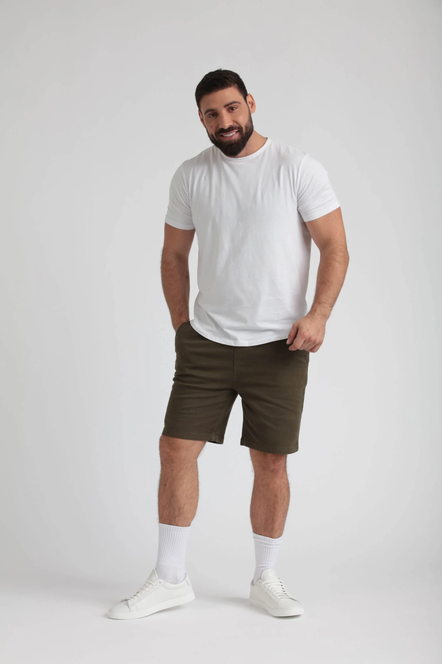 Everyday Comfort Shorts (Athletic Fit) / Navy & Soldier Olive 4 Everyday Comfort Shorts (Athletic Fit) / Navy & Soldier Olive - Image 2
