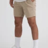 Everyday Comfort Shorts (Slim Fit) / Light Khaki -The Perfect Jean Shop IMG 9699 ea6f8464 61fe 453c ad25 c75cbab86f82