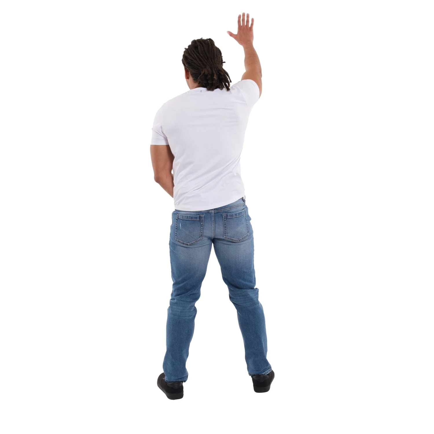 Slim Thick Fit / Glacier (Ripped - Med Blue) 7 Slim Thick Fit / Glacier (Ripped - Med Blue) - Image 5