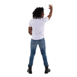 Slim Fit / Glacier (Ripped - Med Blue) -The Perfect Jean Shop SLIM FIT GLACIER RIPS 8