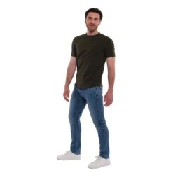 Slim Fit / Stream (Medium Blue) -The Perfect Jean Shop SLIM FIT STREAM IT MED 4