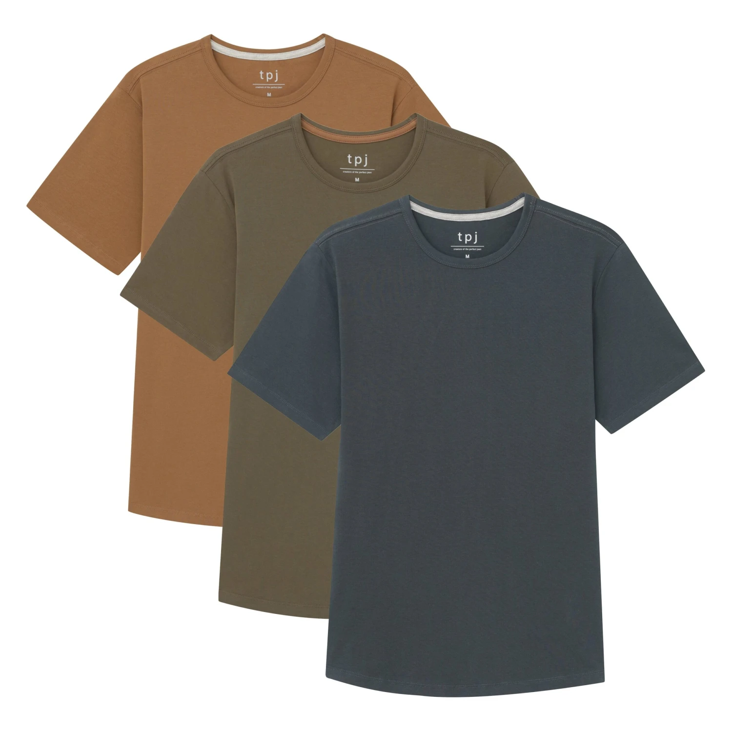 Organic Crew Neck T-Shirt 3 Pack / Urban Expedition 3 Organic Crew Neck T-Shirt 3 Pack / Urban Expedition