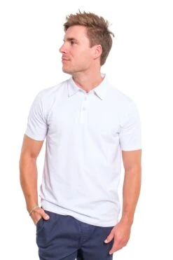 Organic Polo Shirt 6 Pack / The "Basic" Basic -The Perfect Jean Shop WHITEPOLO 7 1 104e8f1e 7f4a 45f3 a01a 6d91158c8757 1