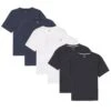 Organic Athletic Fit Crew Neck T-Shirt 6 Pack / The "Basic" Basic -The Perfect Jean Shop basic athletic crew neck 6 pack