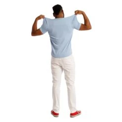 Organic Crew Neck T-Shirt 6 Pack / Light Blue -The Perfect Jean Shop blanco slimthicc lightbluecrew 0327 Edit fcee0943 ce47 4953 918b a1c90c4b03ce