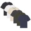 Organic Athletic Fit Crew Neck T-Shirt 6 Pack / Core