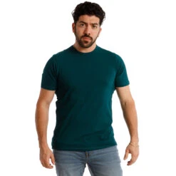 Organic Crew Neck T-Shirt 6 Pack / Seaside -The Perfect Jean Shop cropped crew neck tees 0007 slimthicc sky tealcrew 0332 Edit 6e871a00 3f2e 4a0e bda9 c9986c2eb15e
