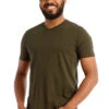 Organic V-Neck T-Shirt / Olive -The Perfect Jean Shop cropped v neck tees 0006 slim slash oliveV 0025 Edit c1bcd7f6 b296 4bcc 82d3 abc9182fde46 1
