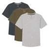 Organic V-Neck T-Shirt 3 Pack / High Line Hues -The Perfect Jean Shop highline hues v neck 3 pack