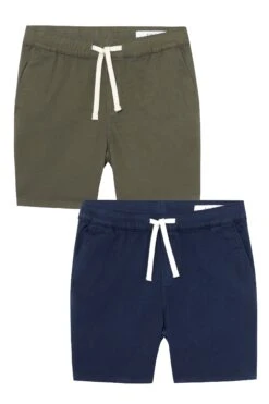 Everyday Comfort Shorts (Slim Fit) / Navy & Soldier Olive