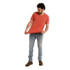 Organic V-Neck T-Shirt 3 Pack / Nantucket Red -The Perfect Jean Shop skinny ice redV 0189 Edit 28c2a67f eed9 40f8 8213 512a30124b55