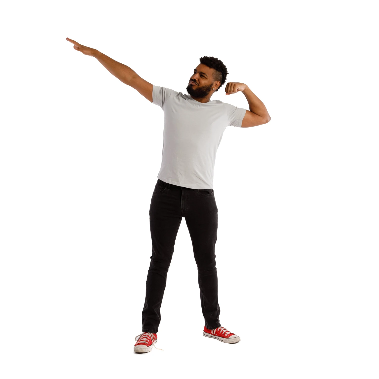 Organic Crew Neck T-Shirt 3 Pack / Light Grey 6 Organic Crew Neck T-Shirt 3 Pack / Light Grey - Image 4