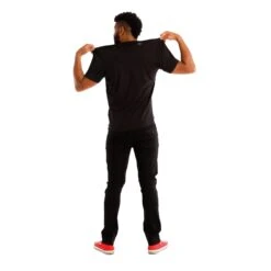 Organic V-Neck T-Shirt 6 Pack / Black -The Perfect Jean Shop slim slash blackV 0058 Edit 5d67c288 7284 4416 b3cb da32dfcd0d0a