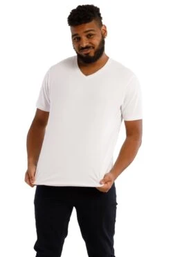 Organic V-Neck T-Shirt 3 Pack / Americana -The Perfect Jean Shop slimthicc submarine whiteV 0440 Edit 1