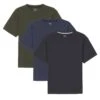 Organic Athletic Fit Crew Neck T-Shirt 3 Pack / Tactical 1 Organic Athletic Fit Crew Neck T-Shirt 3 Pack / Tactical -The Perfect Jean Shop tactical athletic crew neck 3 pack