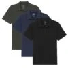 Organic Polo Shirt 3 Pack / Tactical -The Perfect Jean Shop tactical polo 3 pack vertical 1