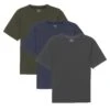 Organic Athletic Fit Crew Neck T-Shirt 3 Pack / The Streets -The Perfect Jean Shop the streets athletic crew neck 3 pack