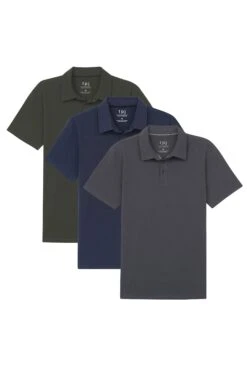 Organic Polo Shirt 3 Pack -The Perfect Jean Shop the streets polo 3 pack vertical 1